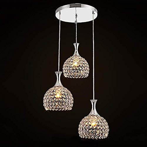 Plafonnier en cristal moderne pour illuminer votre salle à manger