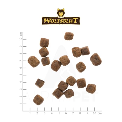 WOLFSBLUT – Wild Duck & Turkey Adult | Trockenfutter mit natürlichen Zutaten und Superfoods für ausgewachsene Hunde. Getreidefreies Alleinfutter ohne Zusatzstoffe im Beutel | 12,5kg Ente & Truthahn