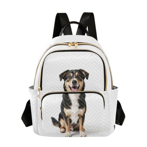 Sac à dos léger femme multi-poches en polyester pour excursion et loisirs