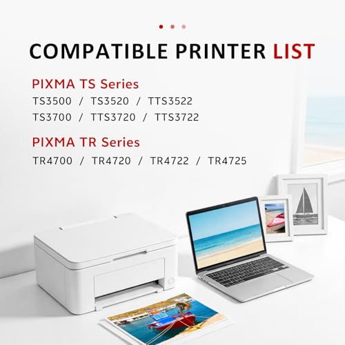 Image of 275XL Ink Cartridges Remanufactured Compatible for Cannon PG-275 275 XL 275XL Black Ink Cartridge for Canon PIXMA TR4720 TS3522 TS3500 TR4700 TR4722 TS3720 Printers (1 Black)