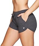 Colosseum Active Women's Simone 2.0 Cotton Blend Yoga and Running Short (Black, Medium)