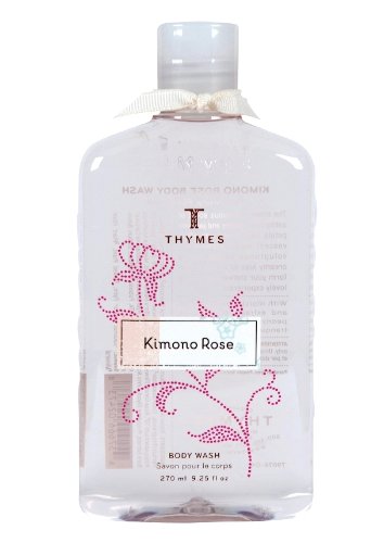 Thymes Body Wash, Kimono Rose, 9.25-Ounce Bottle