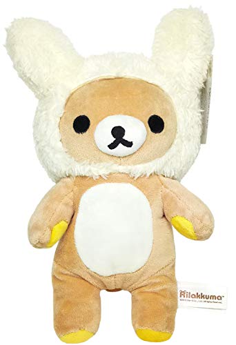 San-X Rilakkuma Mascot Series - Rilakkuma Rabbit Hat 10