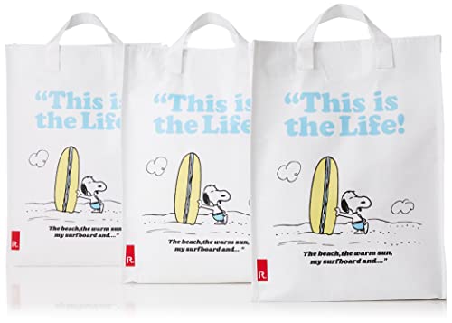 ［ルートート］ SNOOPY スヌーピー ゴミ箱になる トートバッグ IP.ガービッジ3P.Peanuts-6V 8199 レディース ...