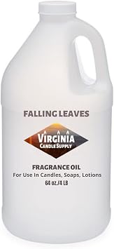 Falling Leaves Fragrance Oil 64 oz Jug for Candle Making, Soap Making, Tart Making, Room Sprays, Lotions, Car Fresheners, Slime, Bath Bombs, Warmers...