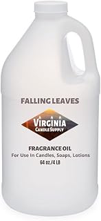 Falling Leaves Fragrance Oil (64 oz Jug) for Candle Making, Soap Making, Tart Making, Room Sprays, Lotions, Car Fresheners, Slime, Bath Bombs, Warmers…