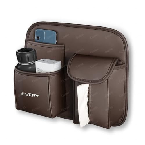 エブリイワゴン 車用シートバック収納袋エブリイワゴン エブリイ DA17W DA17V EVERY カーポケット ハンドバッグホルダー 車後部座席用ティッシュボックス 小物 大容量 多機能便利グッズ 省スペース 防水防汚 車内装パーツ シートアクセサリー(