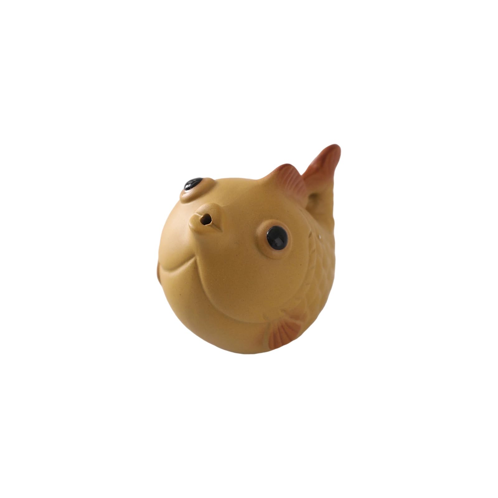 APGLSXY Artistic Grape Clay Tea Pet Sculpture with Bubble Function Artisanal for Tea Beloveds and Gatherers Lovely Lying Swine Addition