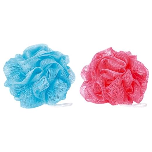 Pack Esponja para Banho Nylon 30 gr, 8387, Marco Boni, Cores Sortidas, 2 Unidades