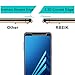 RBEIK [2 Pack] Samsung Galaxy A8 2018 Screen Protector Glass Premium 9H Hardness Tempered Glass Screen Protector for Samsung Galaxy A8 2018 Smartphone with Anti-Scratch Feature