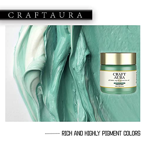 Acrylic Paint Set 12 Colors (100Ml, 3.38 Oz), Heavy Body Paint Supplies For Canvas Painting Christmas Decorations, Non Toxic Paints For Kids Beginners Students Artist Painter #TOP2