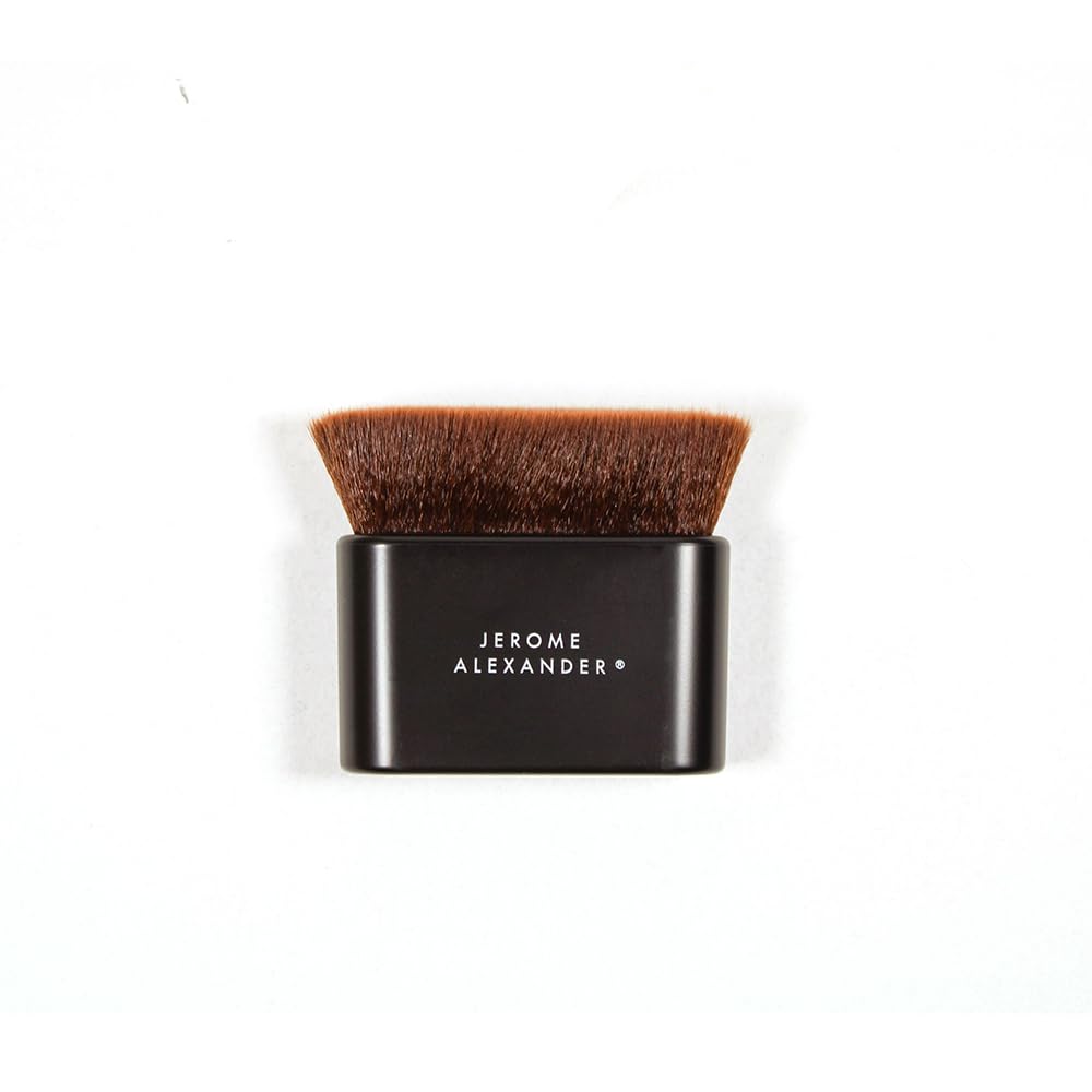 Jerome Alexander MagicMinerals AirGlow Tinted Moisturizer & Highlighter, Illuminating Airbrush Face Spray (Body Brush) - Black