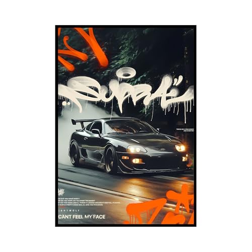 Image of Aniculture JDM Car Poster Bundle - Supra, Skyline & Mazda A3 HD Wall Art, Vibrant Colors, 300 GSM Thick Cardstock | Modern Room, Bedroom & Office Decor
