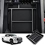 MARCHFA Center Console Organizer Tray Compatible for 2023 2022 Toyota Tundra Accessories Armrest Tray Organizer Insert Secondary Storage Box for Tundra 2022 2023 Black
