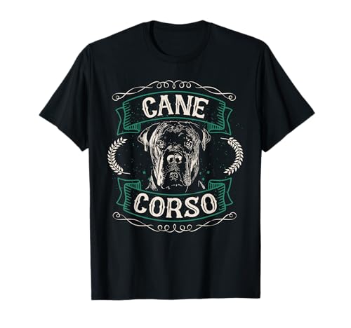 Cane Corso Perro Italiano CaneCorso Perros Camiseta