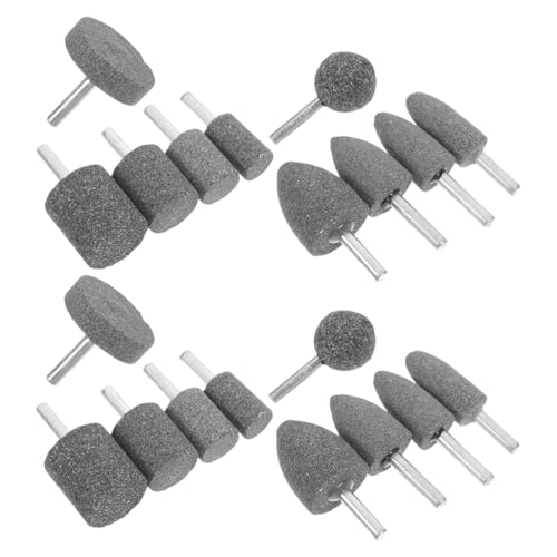 Meule affutage abrasive corindon sur tige pour polissage precision des surfaces