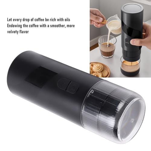 Cafetera portátil ajustable con batería recargable 100 mL miniatura 4