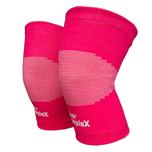 Bear KompleX Compression Knee Sleeves for Men & Women, Pink, Small, 1 Pair image 3