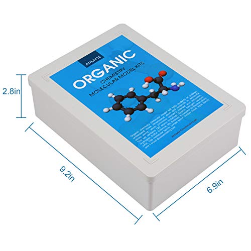 Organic Chemistry Model Kit (307 Pcs) – Armyte Chemistry Molecular Model For Teacher Student And Young People Academic Chemistry Education, Pack With Atoms, Bonds, Electron Orbital (Colorful) #TOP1