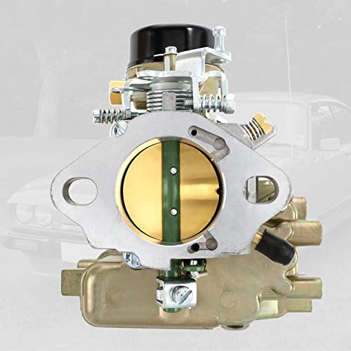 Alavente Carburetor For Ford 240 250 300 YF C1YF 6 Cylinder CIL Engine 1975-1982 D5TZ9510AG, Carb for Carter YF Type, Replace # RSC-300A 6307S 6054 6055 6-736 6056 6057 6058 6059, Automatic Choke