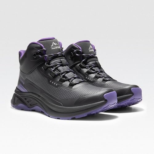 Image of NORTIV 8 Women's Waterproof Lightweight Hiking Boots Ankle Trekking for Outdoor