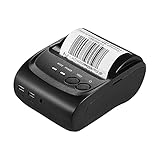 ★Mano de obra fina, con indicador de trabajo, fácil de operar y mantener. Mini y ligero, portátil para llevar. Puede ser ampliamente utilizado para la impresión de recibos, facturas y tickets.