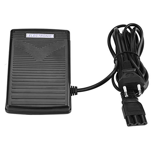 Shanrya Herramientas de Costura de Control de Pedal, máquina de Coser casera Pedal de Control operado por pie para doméstico(European regulations)