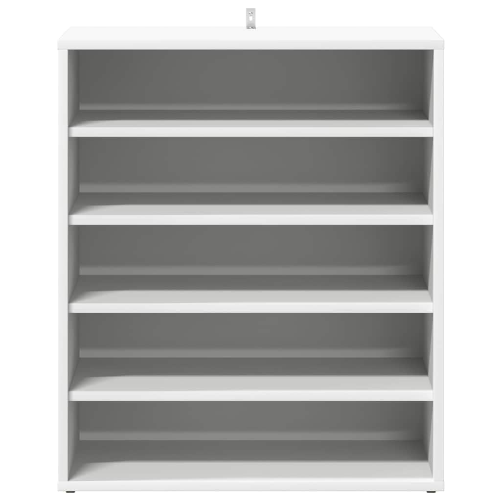 vidaXL Scarpiera Bianca 60x35x70 cm in Truciolato