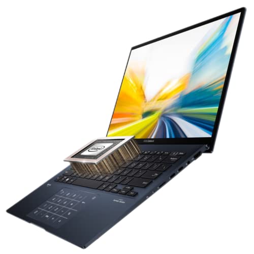 Image of ASUS 2022 Zenbook 14 inch 2.8K OLED Business Laptop, 12th Gen Intel Evo i5-1240P 12 Cores, 600 nits 90Hz 100% DCI-P3, 18 hrs Battery Life, Thunderbolt 4 (8GB RAM | 1TB PCIe SSD)