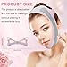 Chin Strap for Sleeping,Anti Snoring Chin Strap for CPAP Users,V-Line Lifting Mask,Adjustable and Breathable Chin Strap-Keep Mouth Closed for Effectively Reduce Snoring (Pink-White)