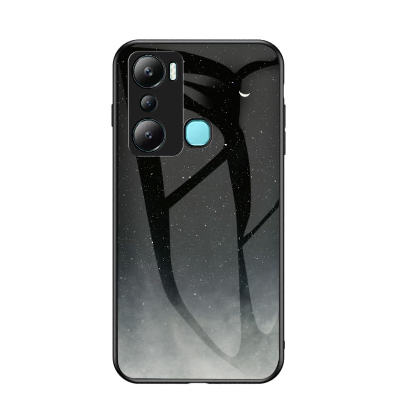 Jiajihua Funda Compatible con Huawei P Smart Z 4G / Enjoy 10 Plus 4G / Y9 Prime (2019) A Prueba de Golpes【Panel de PC + Vidrio Templado + Silicona TPU】 Funda para teléfono 3 en 1 Black