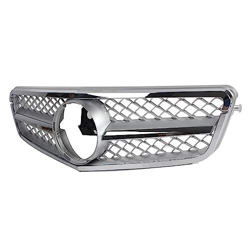 Calandre avant pour Mercedes Benz Classe C W204 C180 C200 C260 grille d'aération argent