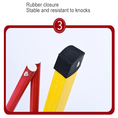 Barrière extensible industrielle pour bloquer immédiatement les accès interdits