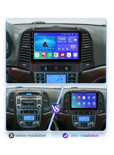 Evite perderse con la Navegación GPS integrada para Hyundai Santa Fe 2006-2012 2