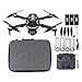 Bewinner 8K GPS -Drohne mit Dual -HD -Kameras, Intelligenter Hindernisvermeidung, 2 Km FPV -Getriebe, Bürstenloser Motor -RC -Quadcopter für Erwachsene mit (3 Batterien)
