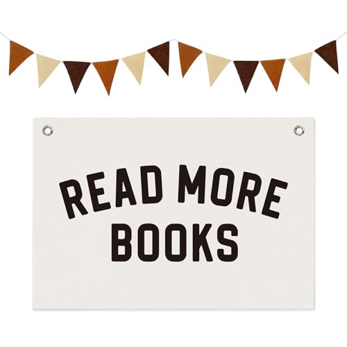 OSUNBD Reading Room Decor Read More Books Wall...