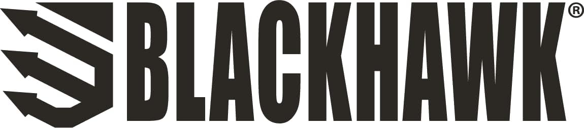 BLACKHAWK Hook and Loop Black Trouser Belt