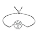 Produktbild MEGA CREATIVE JEWELRY Damen Armband Lebensbaum aus 925 Sterling Silber mit Kristalle Schmuck Geschenke für Frauen