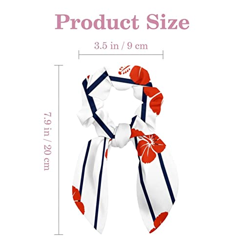 Chouchous pour queue de cheval sans pli lot de 6 élastiques nœud - 3