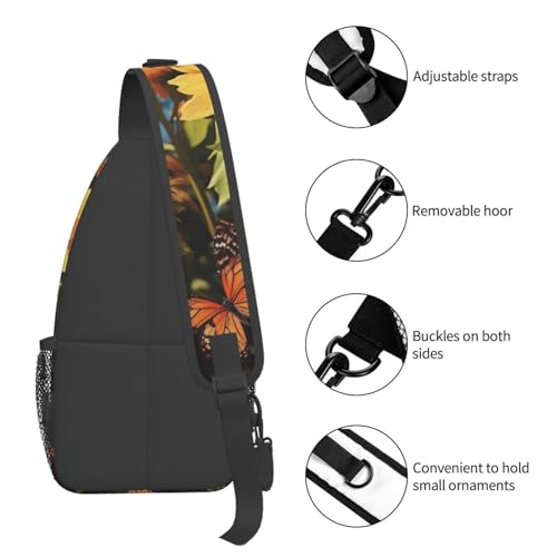 Mochila bandolera pequeña para mujer y hombre miniatura 5