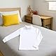 BABIDU Unisex Kids Punt NOU 7111-7000-blanco-10-Camiseta Carnaval Niños Niñas Color: Blanco Talla: 10 Unterhemd, Weiss, One Size