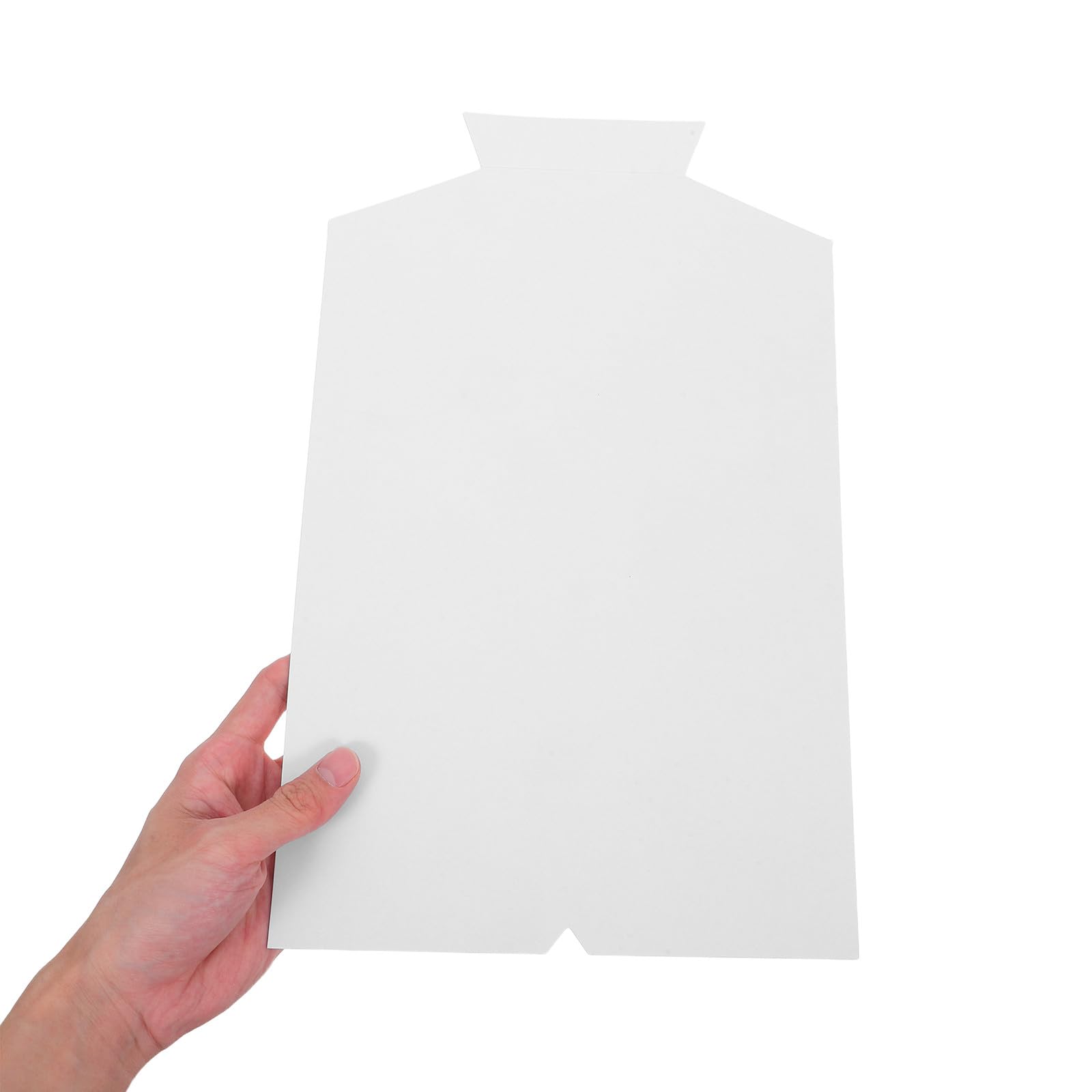 OSALADI 50pcs Inserts en Carton Blanc pour Chemises, Matériau Léger Antirides, Format 36x22 Cm, pour Emballage et Organisation des Vêtements Homme et Femme