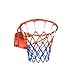 FytStycale Basketball Hoop with Net Beginner Versatile Replacement Easy Installation Basketball Hoop for Practice Indoor Sports Outdoor, Kids Diameter 35cm