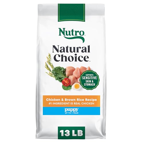 Nutro Natural Choice Chicken & Brown Rice Puppy Food Dry Recipe, 13 Lb. Bag
