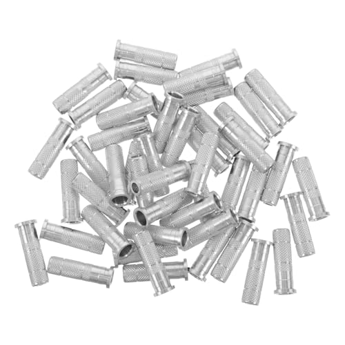 Abaodam 50 Unidades Insertos y Fácil Instalación para Flechas de Carbono de de 6,2 Mm, Compatibilidad para Construcción y Práctica de Tiro