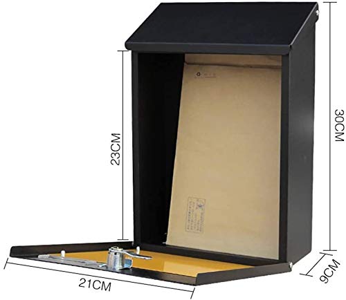 KANULAN Brievenbus Nordic Thuis Brievenbus Muur-Mount Letterboxen Creatieve Klasse Leuke Suggestie Doos Psychologische… - Afbeelding 3