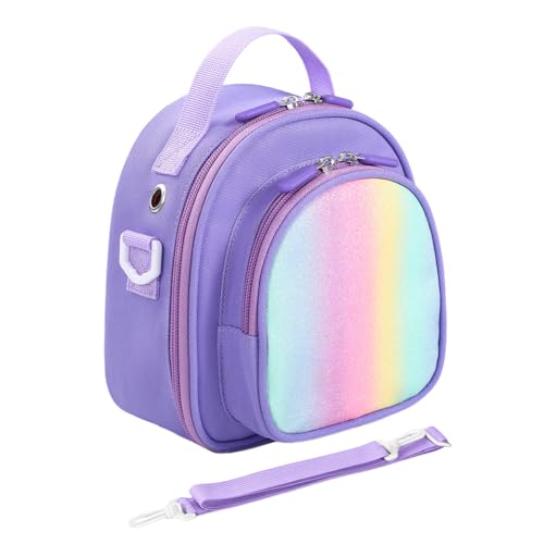 Sac de rangement Yoto Mini GetBstoop violet pour protéger les cartes audio en voyage