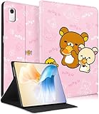 Trendy Fun for Lenovo Tab M9 Case 9 inch 2023 Cute Cartoon Bear Girly Kawaii Tablet Smart Covers for Girls Kids Boys Teens Aesthetic Design Stand Folio for Lenovo Tab M9 tb-310fu 2023 Release,PkBear