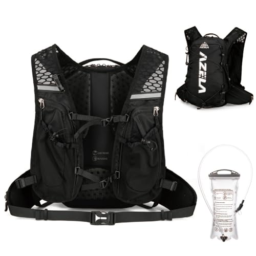 JEELAD Hydration Backpack Lightweight Vest for Hiking Trail Running Gear Cycling Marathon for Women Men