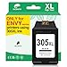 COLORETTO 305 Black Ink Cartridges for HP 305XL for Envy 6000e 6032e 6020e 6022e Envy Pro 6420 6430 6432 Deskjet 2300 2320 1210 for HP 305 XL Printer Ink Replacement
